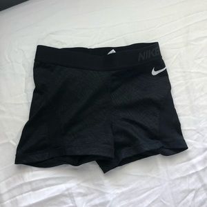 Nike black spandex with pattern